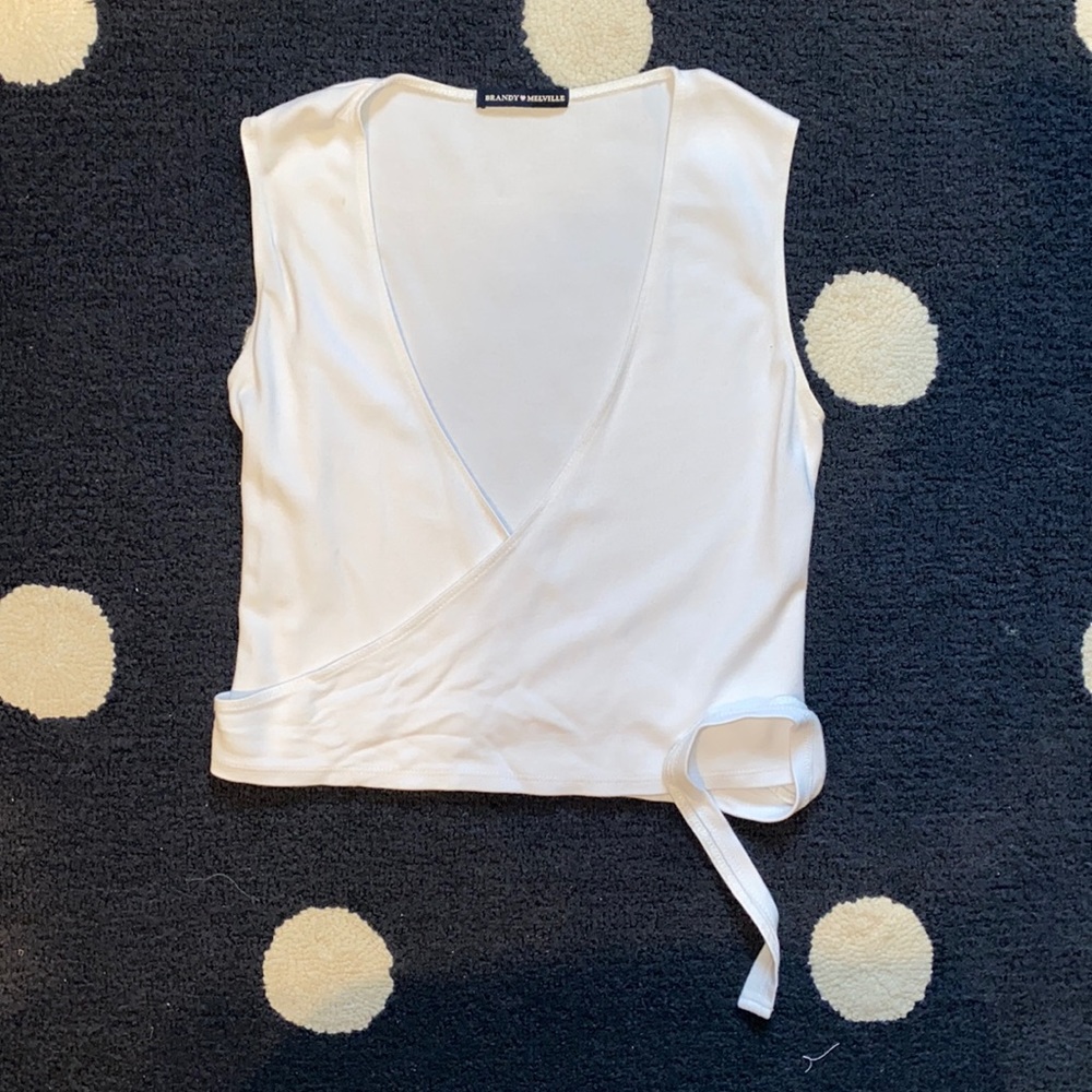 Wrap crop top from Brandy Melville